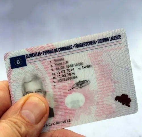Belgian driving license